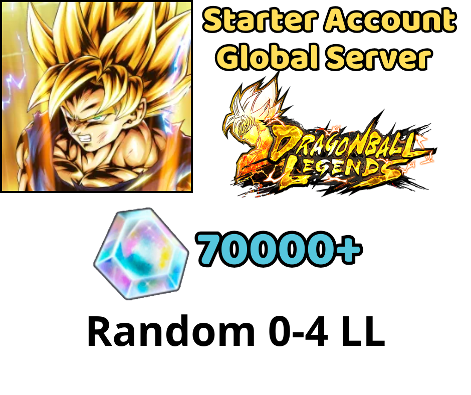 Dragon Ball Legends 70k + Chrono